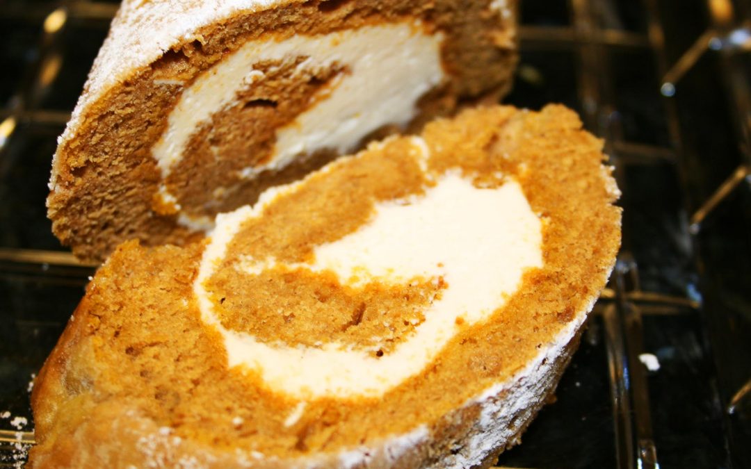 Pumpkin Toffee Roll