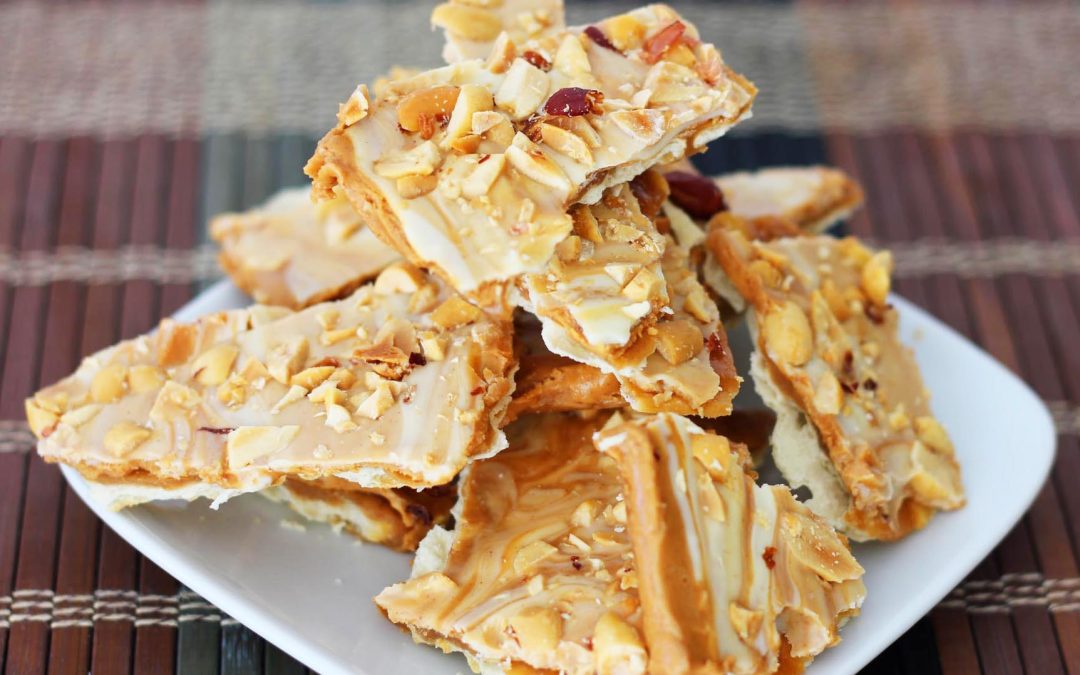 White Chocolate, Peanuts and Saltines