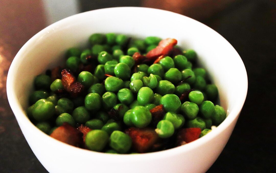 French Peas, Tarragon and Bacon