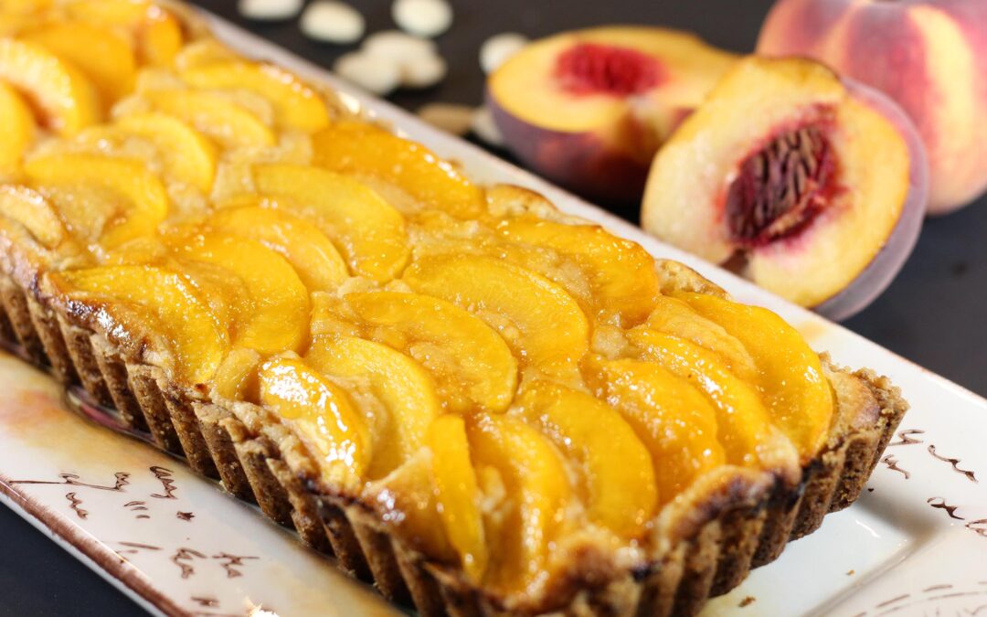 Peach Frangipane Tart