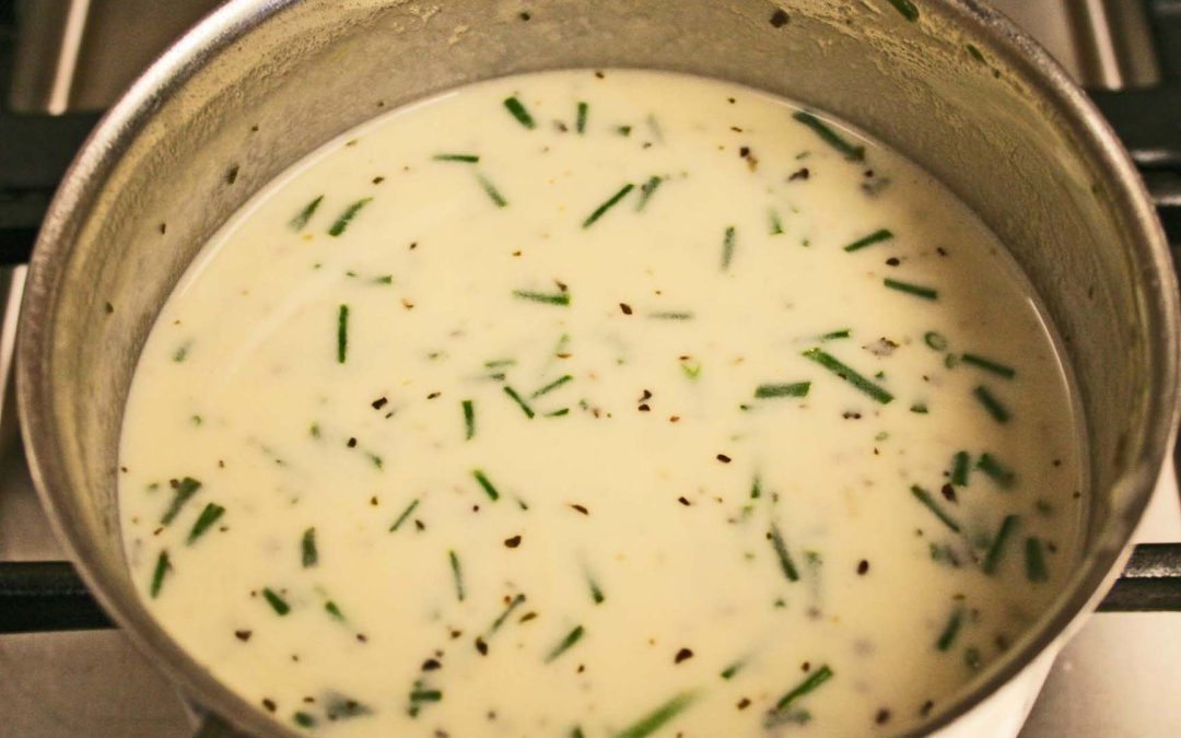 Tarragon and Chive Cream Sauce