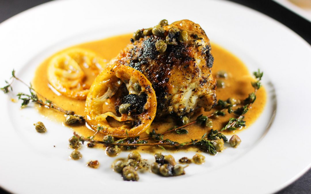 Monkfish Piccata