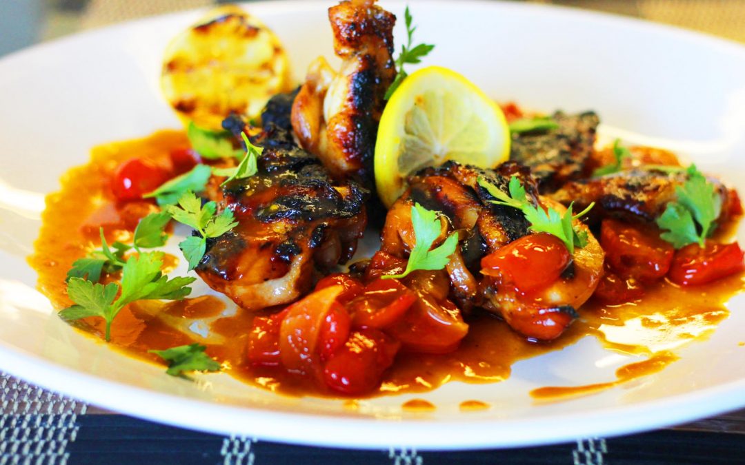 BBQ Grilled Chicken with Heavenly Sauce