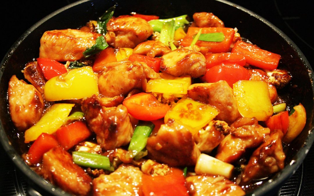 Chicken in Delicious Asian Sauce