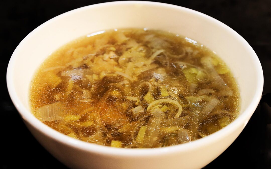 Cock-a-Leekie (Chicken and Leek Soup)