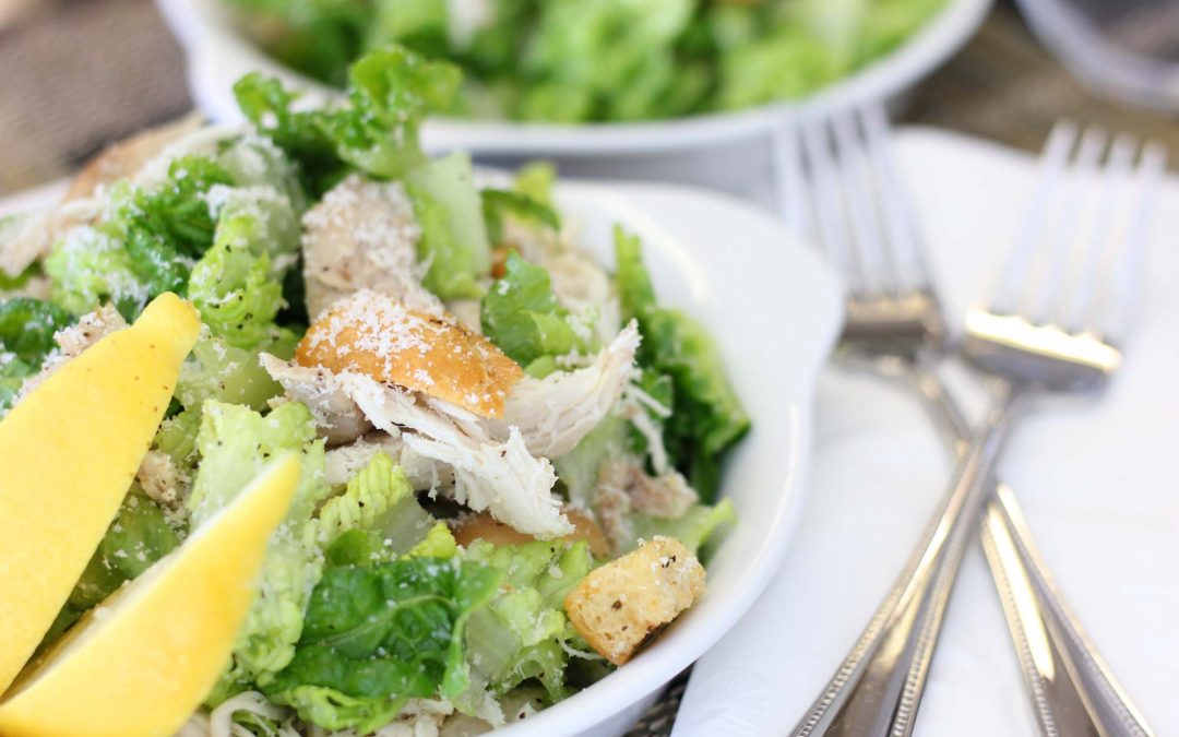 Ho-Hum-Chicken Caesar, but Another Skinny Lunch…