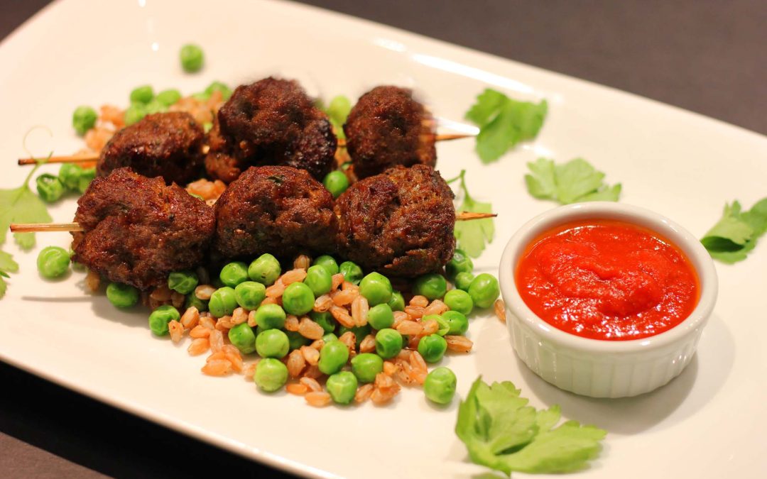 Meatballs and Marinara Dipping Sauce