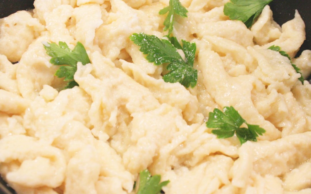 Homemade Spaetzle or Nokedli