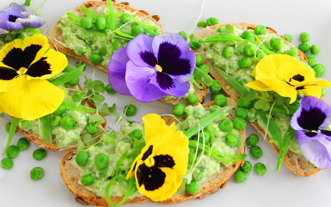 Sweet Pea Tartines