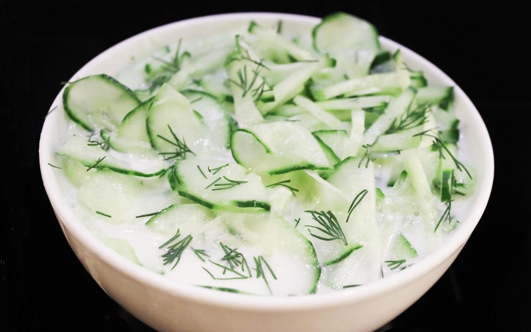 Hungarian Cucumber Salad