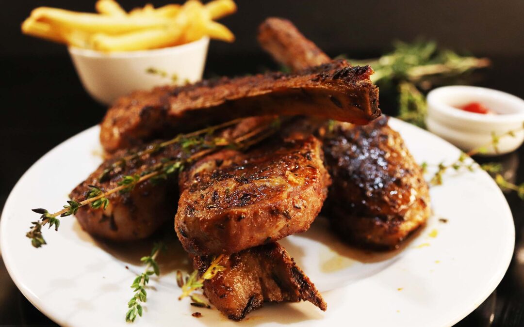 Spice Rubbed Lamb Lolly Pops