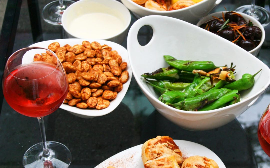Tapas With Friends in the Garden…