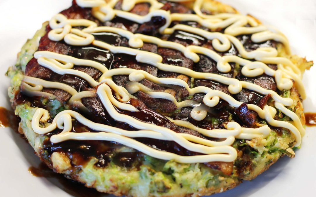 Okonomiyaki – Japanese Savory Cabbage Pancake