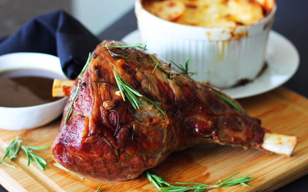 How to Carve a Bone-In Leg of Lamb