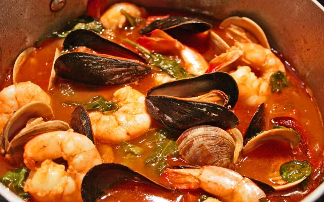 Cataplana, a Portuguese Seafood Gumbo