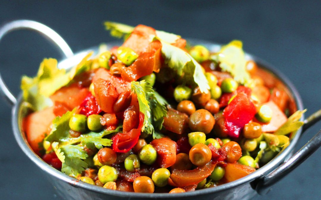 Tandoori Spiced Green Peas