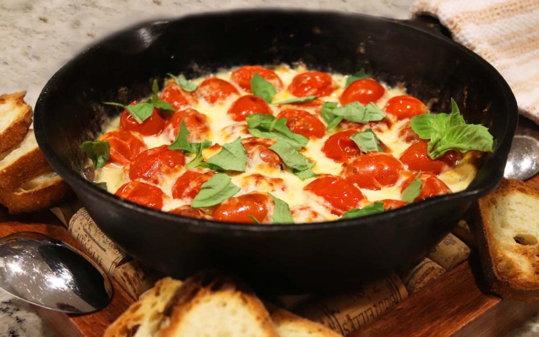 Twice Made Creamy Tomato Cheese Skillet Dip…