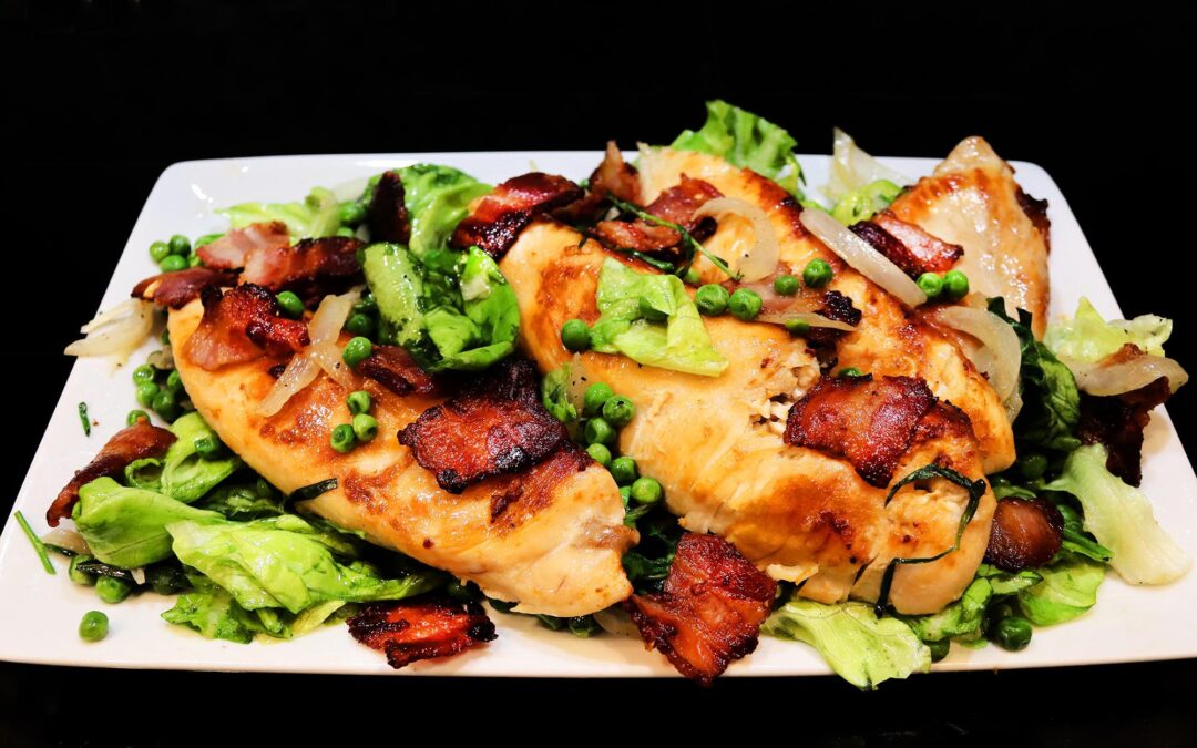 Golden Pan Seared Rosemary Chicken