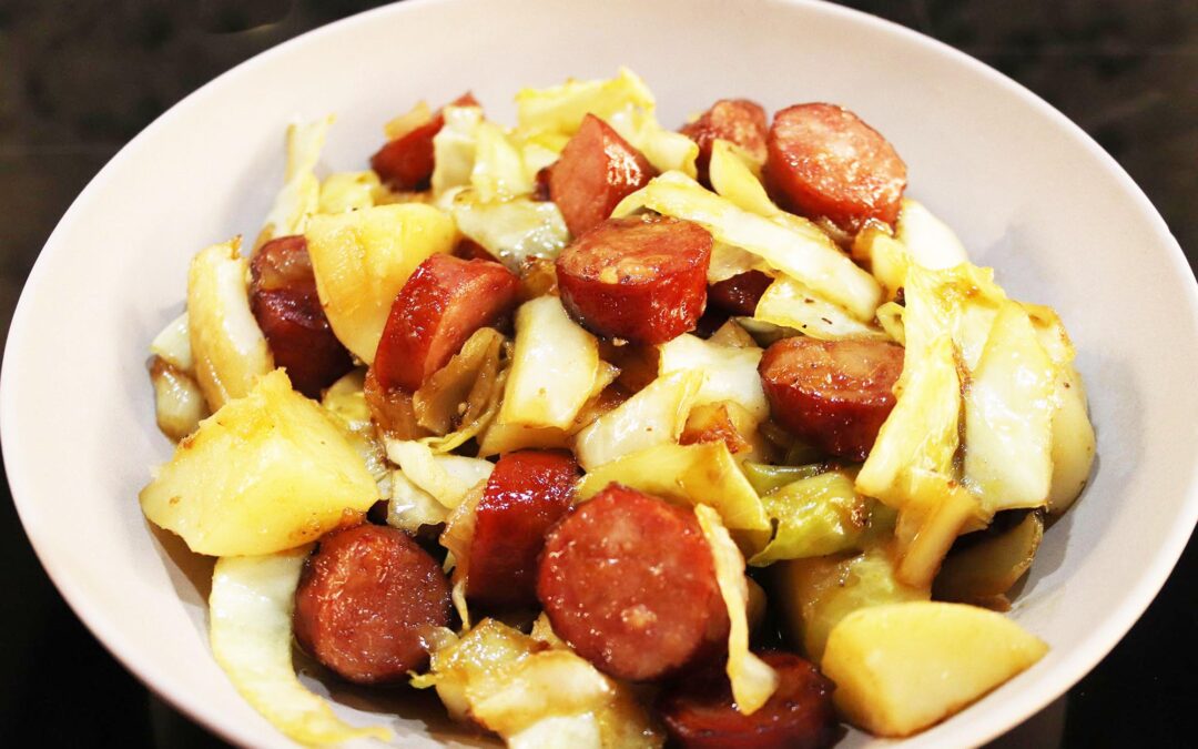 Hearty Cabbage with Smoked Sausage